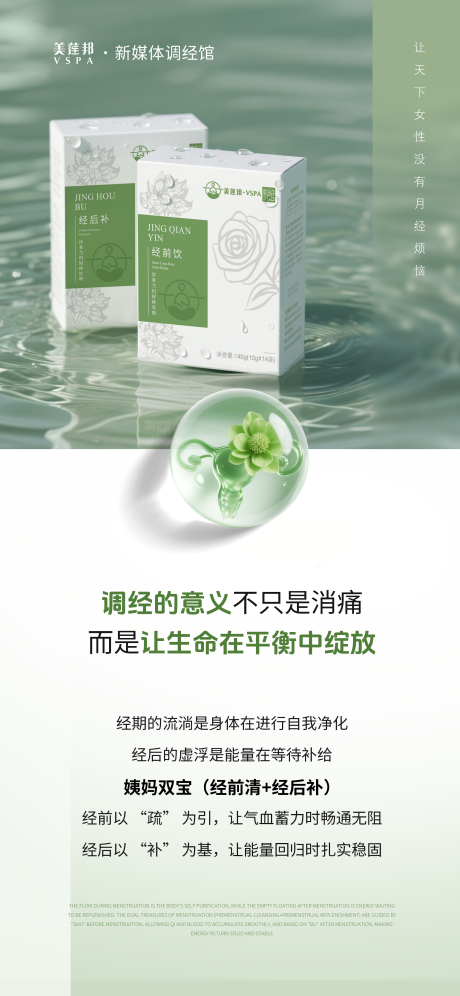 源文件下载【私密养护宣传海报】编号：36620031785776447