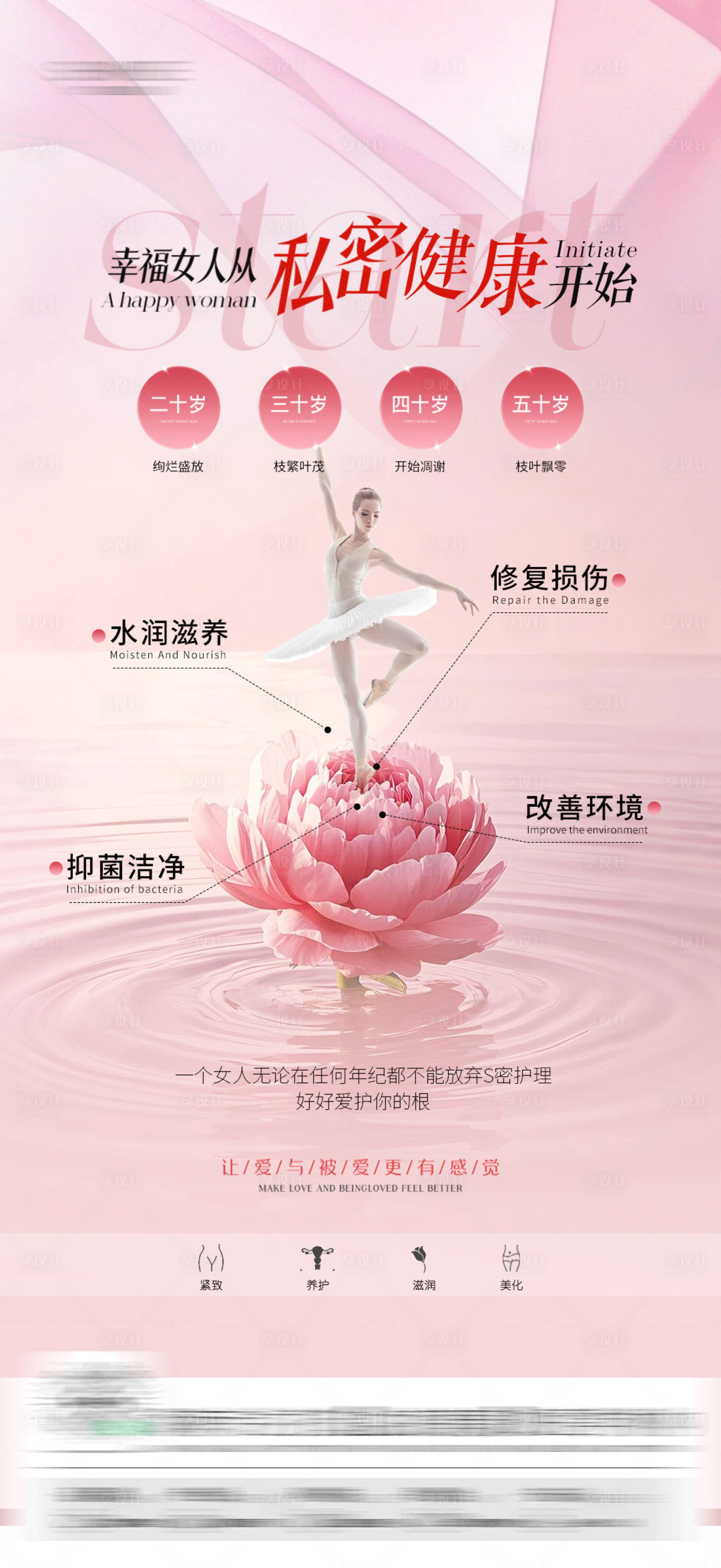 源文件下載【享設(shè)計(jì)】搜索編號(hào)：75190031900597470【醫(yī)美私密海報(bào)】