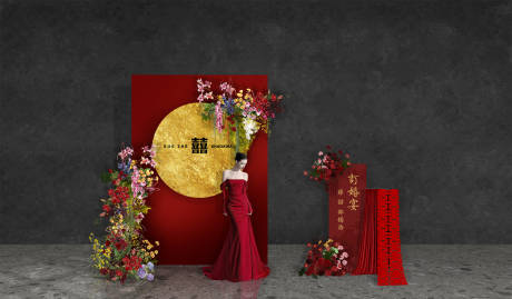 源文件下载【享设计】搜索编号：19270032161123103【订婚宴布置】