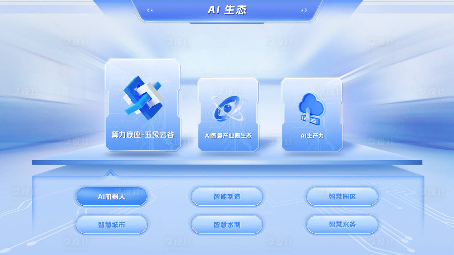 源文件下载【浅色AI智能可视化引导页】编号：72580031877243332