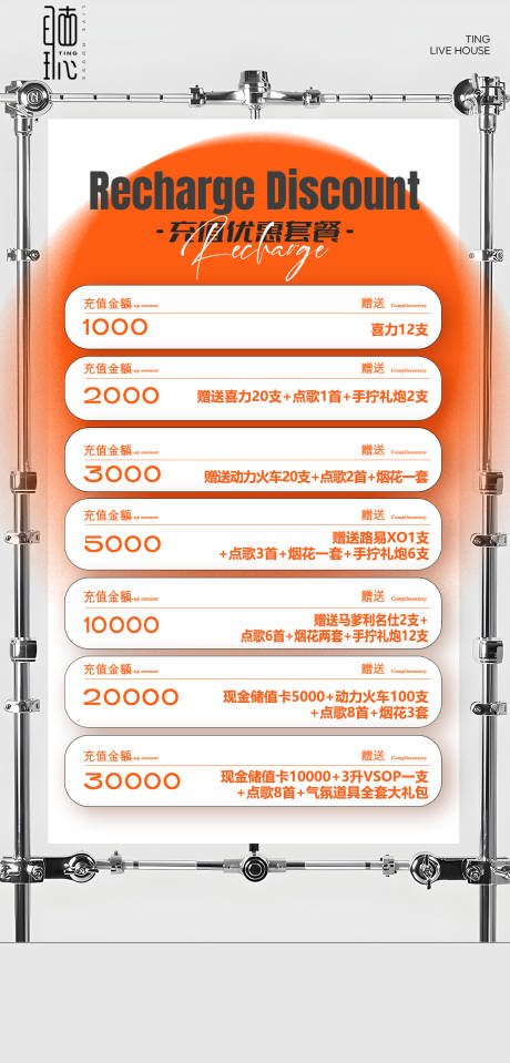 源文件下载【酒吧夜店酒水套餐海报】编号：16250032053528278