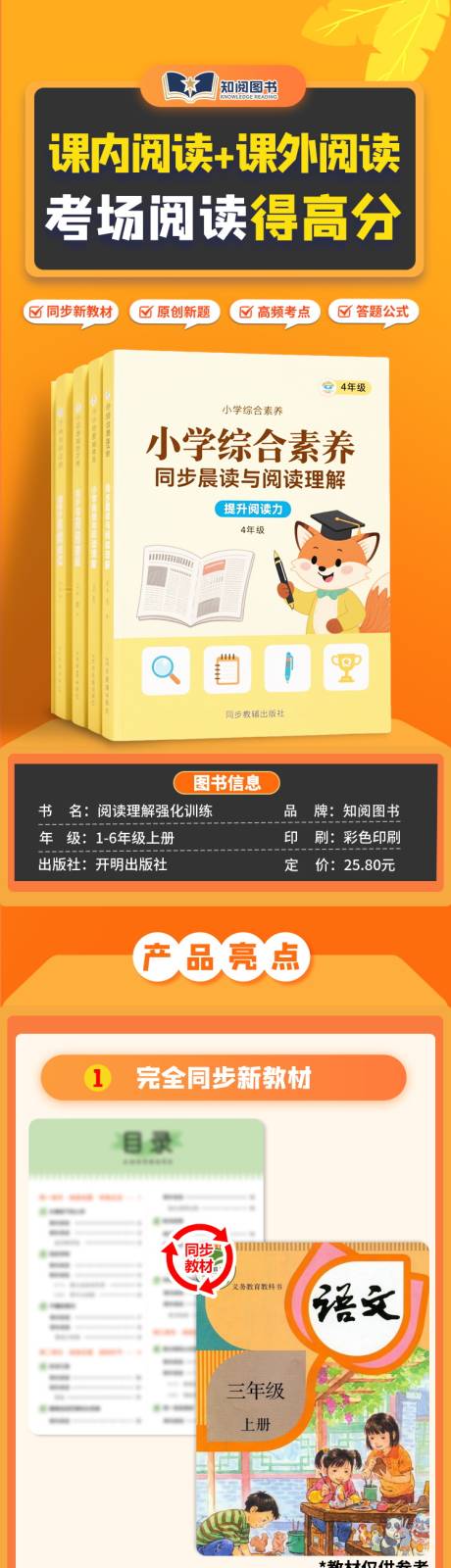 源文件下载【小学教辅图书作文类电商详情图】编号：63860032257052851