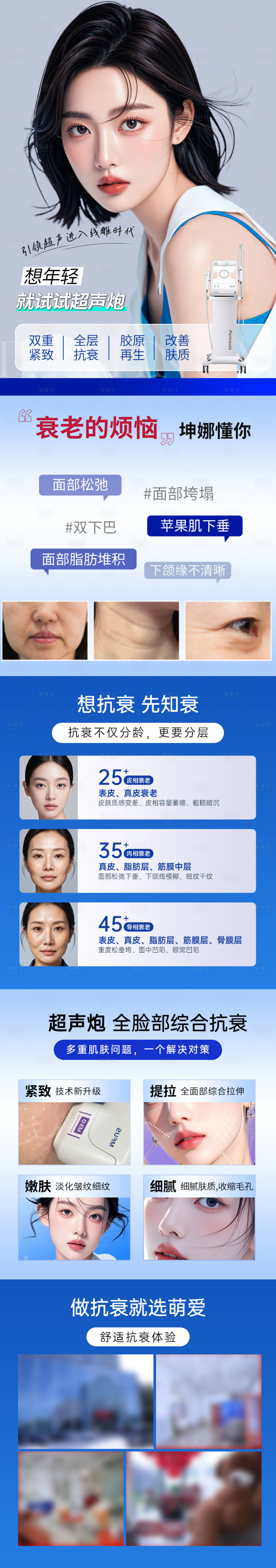 源文件下载【医美超声炮抗衰长图】编号：81590032049343635