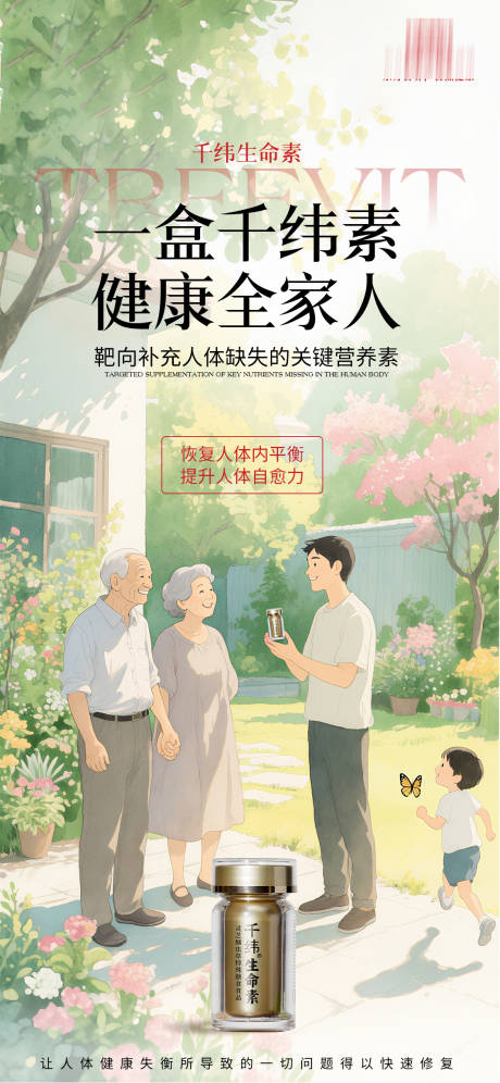 源文件下载【享设计】搜索编号：26400032219931168【大健康保健品海报】