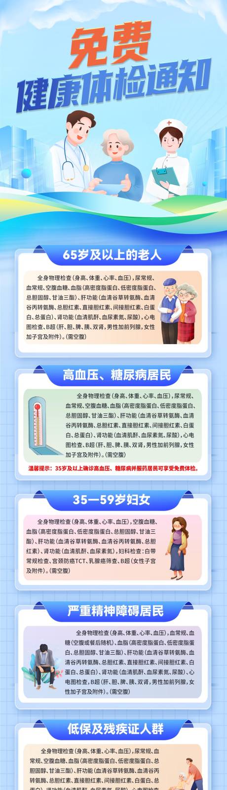 源文件下载【享设计】搜索编号：92790031969372016【免费健康体检长图】