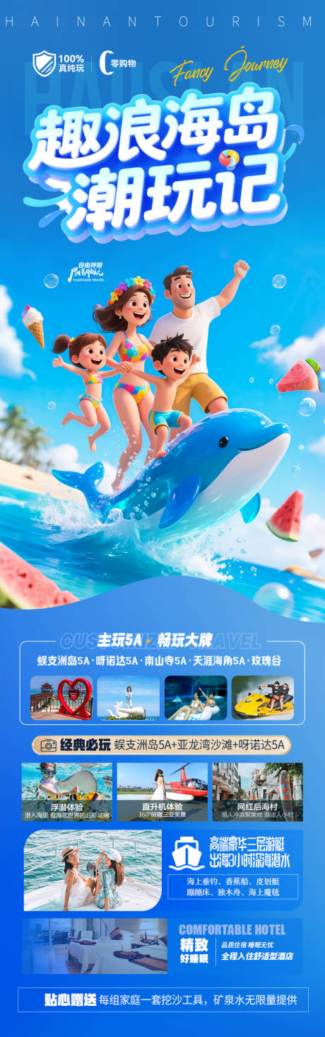 源文件下载【海南三亚旅游海报青岛厦门亲子游夏令营】编号：36830031927871992