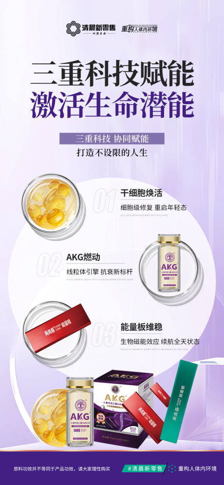 源文件下載【紫色產品功效海報】編號：65240032148245715