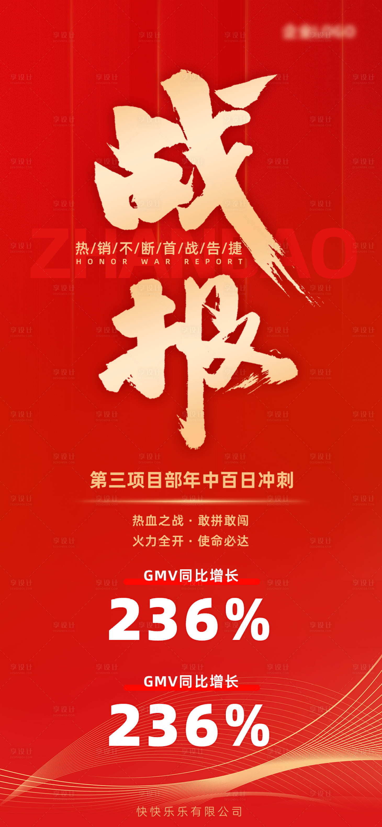 源文件下载【享设计】搜索编号：56480031718458080【红色简约线条战报】