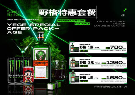 源文件下载【夜店邀约海报】编号：86930031925522875