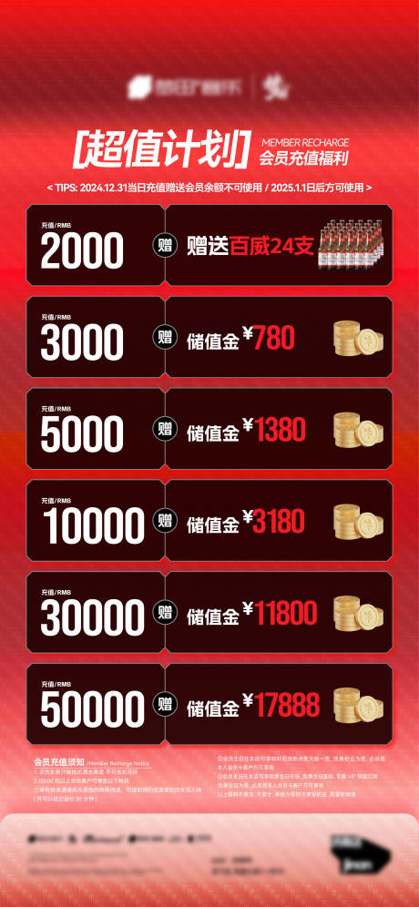 源文件下载【酒吧夜店会员充值海报】编号：11000032108867988