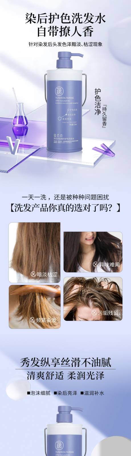 源文件下载【电商详情页淘宝详情页洗发水】编号：18490031979441989