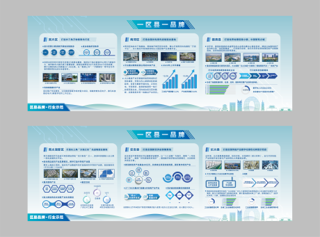 科技成果展示文化墙背景板