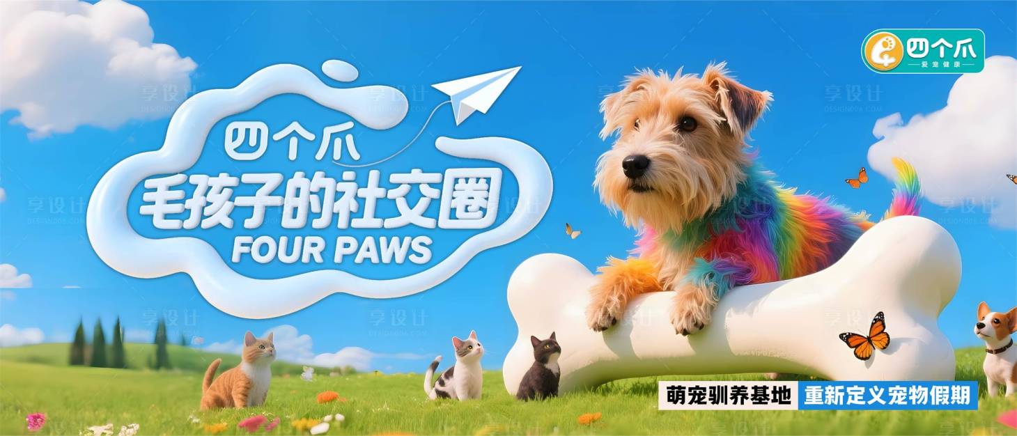 源文件下載【享設計】搜索編號：29220031922689065【寵物活動】