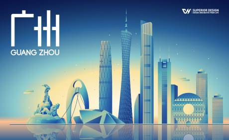 源文件下载【享设计】搜索编号：79970032012805182【广州著名地标建筑插画素材】