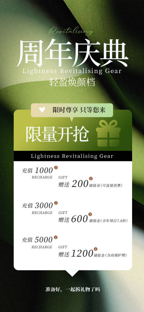 源文件下载【医美周年庆典活动海报】编号：54650032038131605