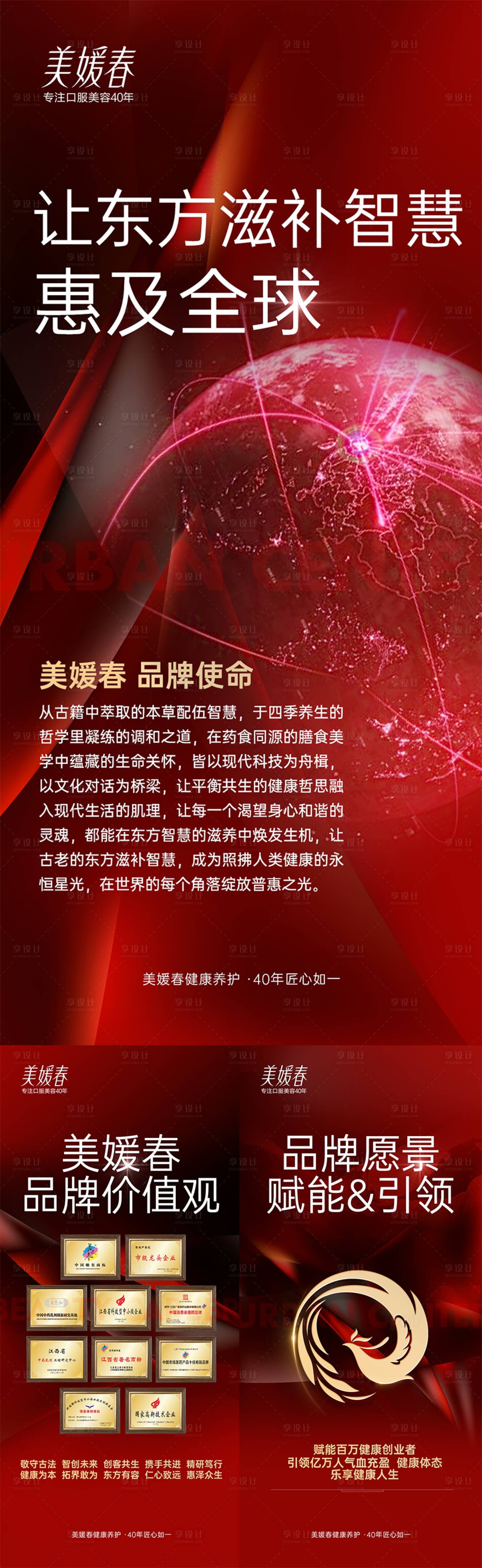 源文件下载【气血减肥产品科普造势系列海报】编号：10310031707046093