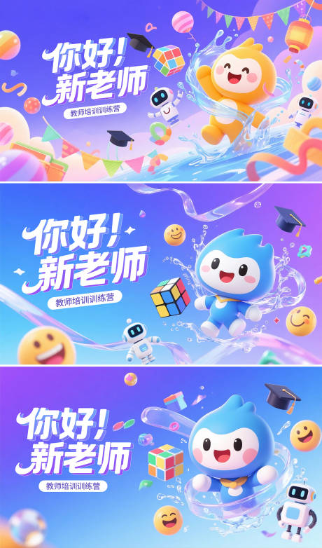 源文件下載【教師培訓機構宣傳海報banner】編號：66380031678483798
