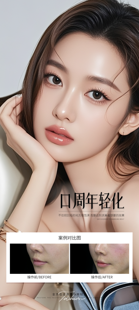 源文件下载【享设计】搜索编号：99020032138742179【口周年轻化案例海报】