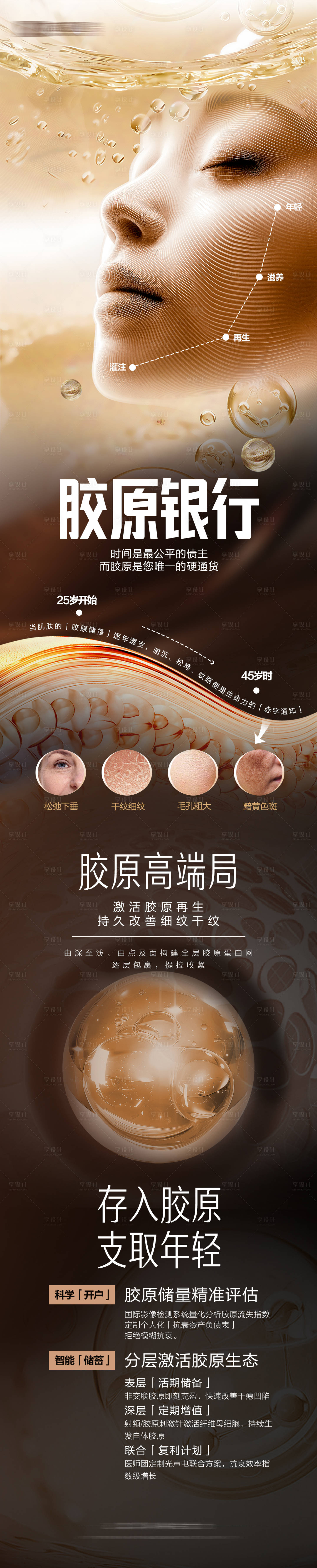 源文件下載【享設計】搜索編號：44630032223569385【膠原銀行醫美詳情頁】