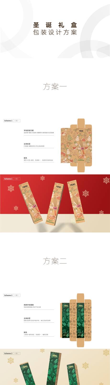 源文件下载【圣诞礼盒包装设计】编号：83410032181846080
