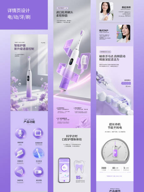 源文件下载【电动牙刷电商详情页设计】编号：91860032185779987
