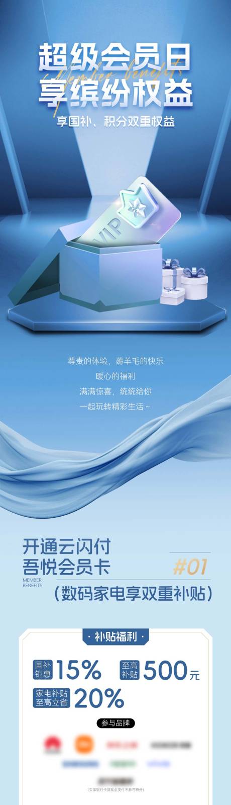 源文件下载【会员权益长图】编号：94630032235848374