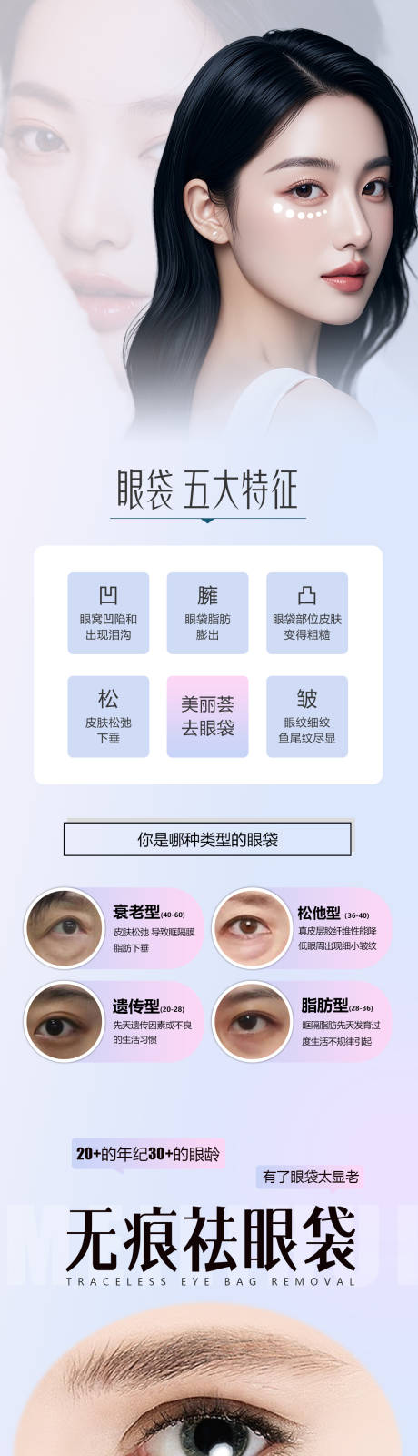 源文件下载【享设计】搜索编号：42880031697501012【眼袋长图】