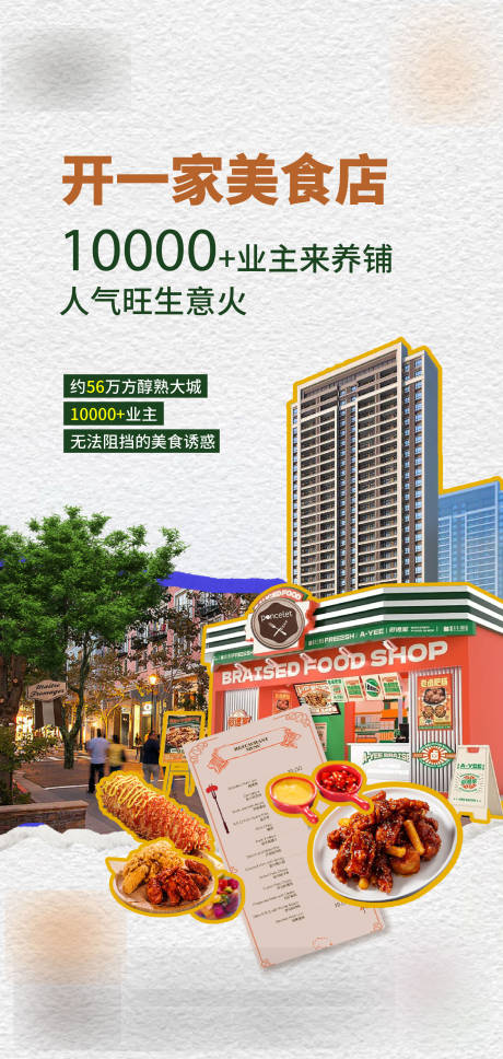 源文件下載【商鋪價值海報】編號：43610032155606301