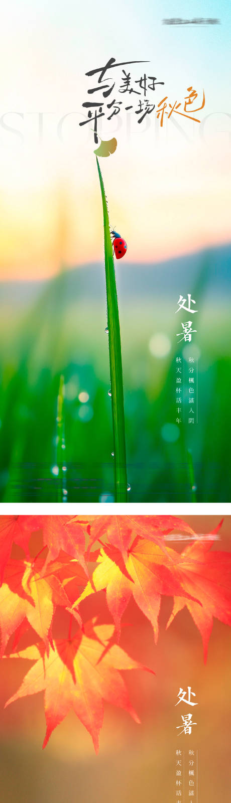 源文件下載【享設(shè)計(jì)】搜索編號：23650032487459020【處暑節(jié)氣海報(bào)】