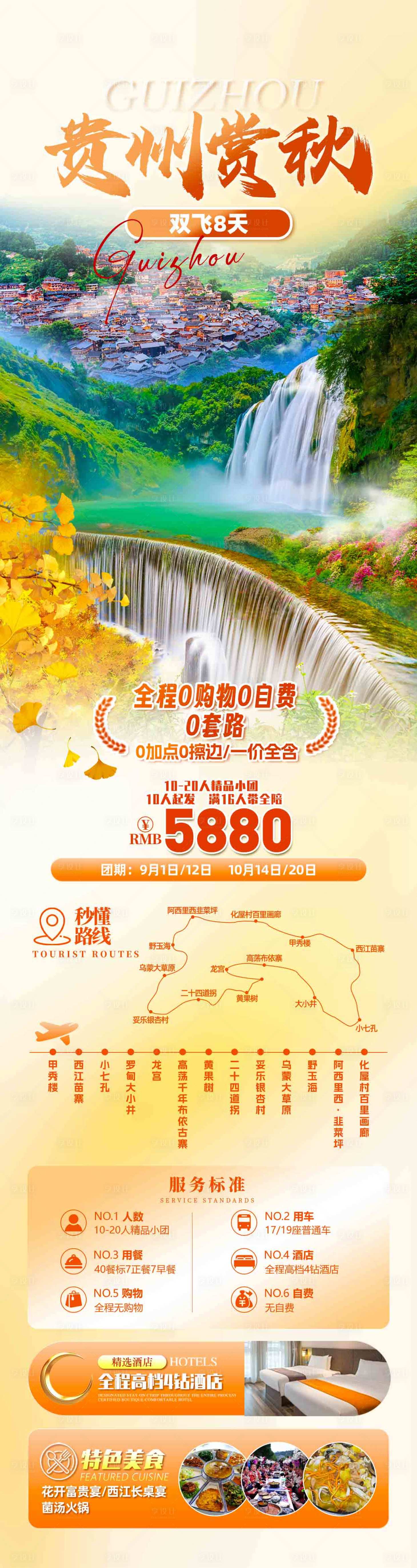 源文件下载【享设计】搜索编号：10560032827906916【贵州旅游长图】
