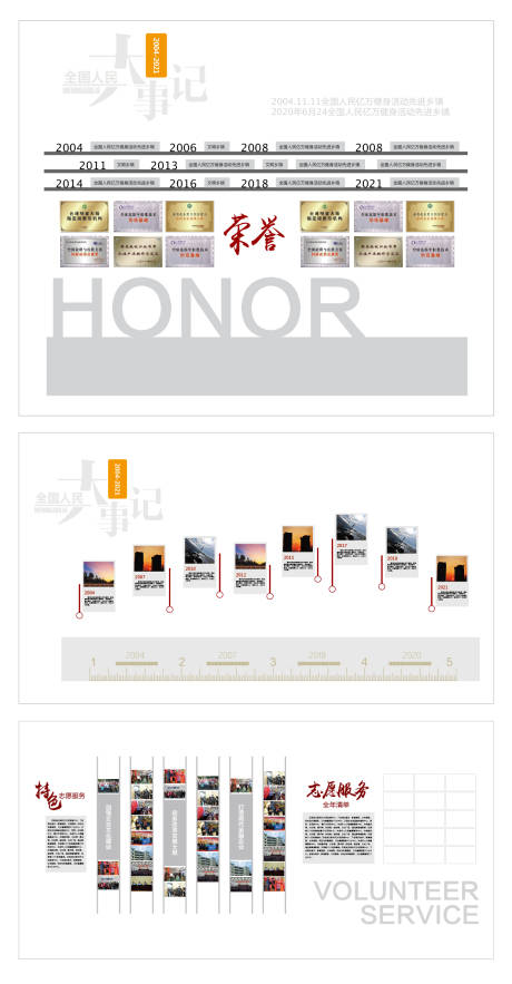 源文件下载【享设计】搜索编号：50040032695051749【企业文化大事记】