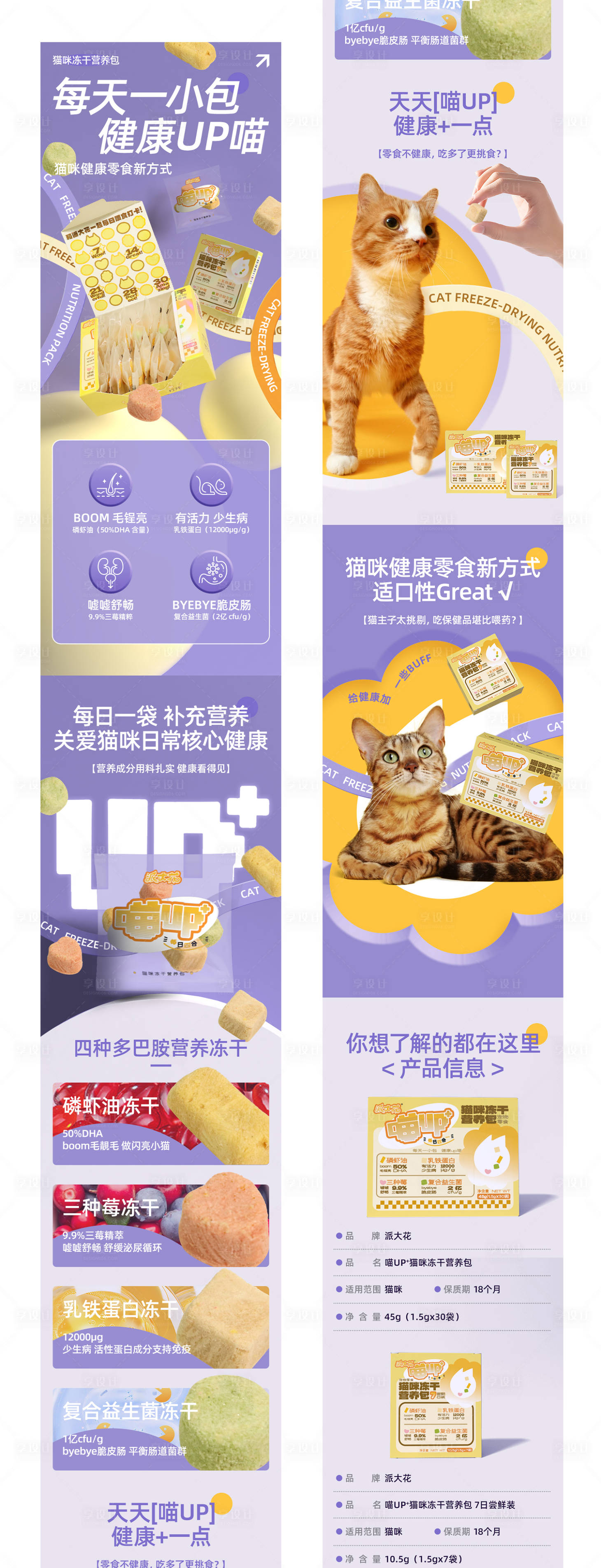 源文件下载【享设计】搜索编号：15950032672283685【宠物冻干食品详情页】