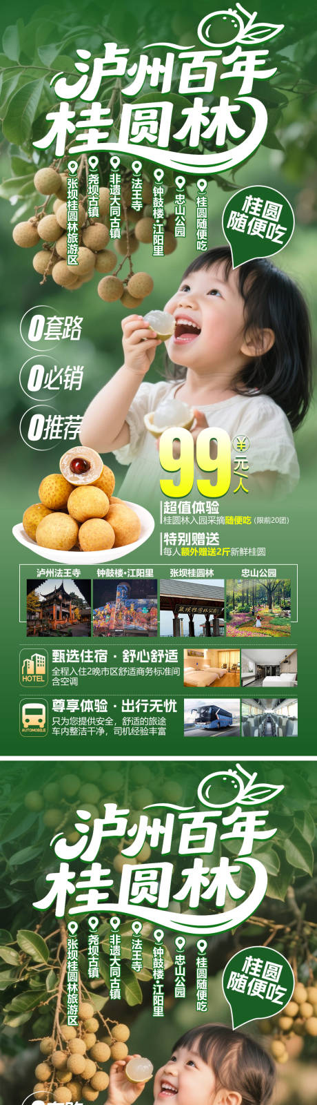 源文件下載【享設計】搜索編號：56240032767163399【瀘州百年桂圓林海報】