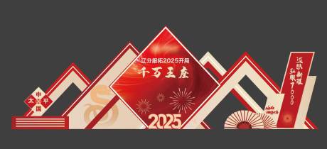 源文件下载【享设计】搜索编号：39060032728805778【保险千万王座美陈】