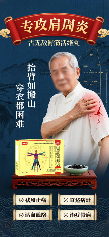 源文件下载【风湿骨病产品海报】编号：12370032370462114