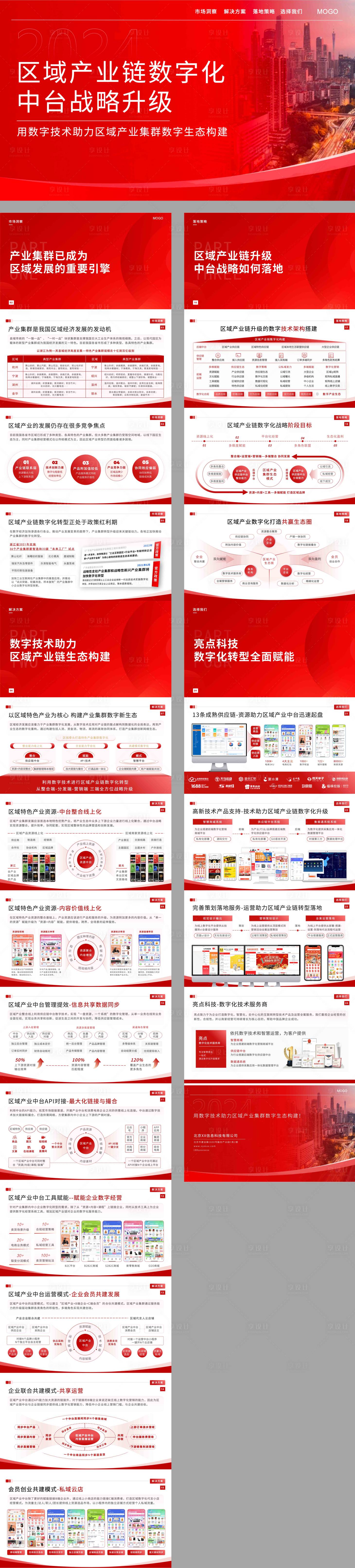 源文件下載【享設計】搜索編號：67230032550377637【25頁中國紅項目介紹邏輯圖PPT模板】