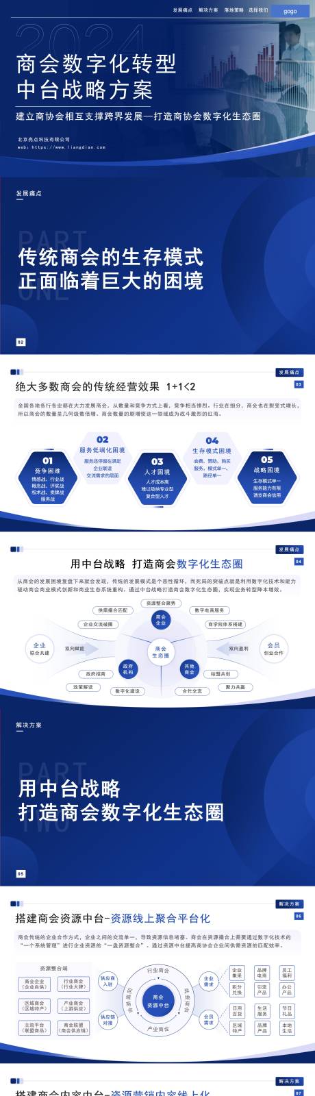 源文件下载【享设计】搜索编号：45210032722903737【深蓝色战略方案分析PPT模板】