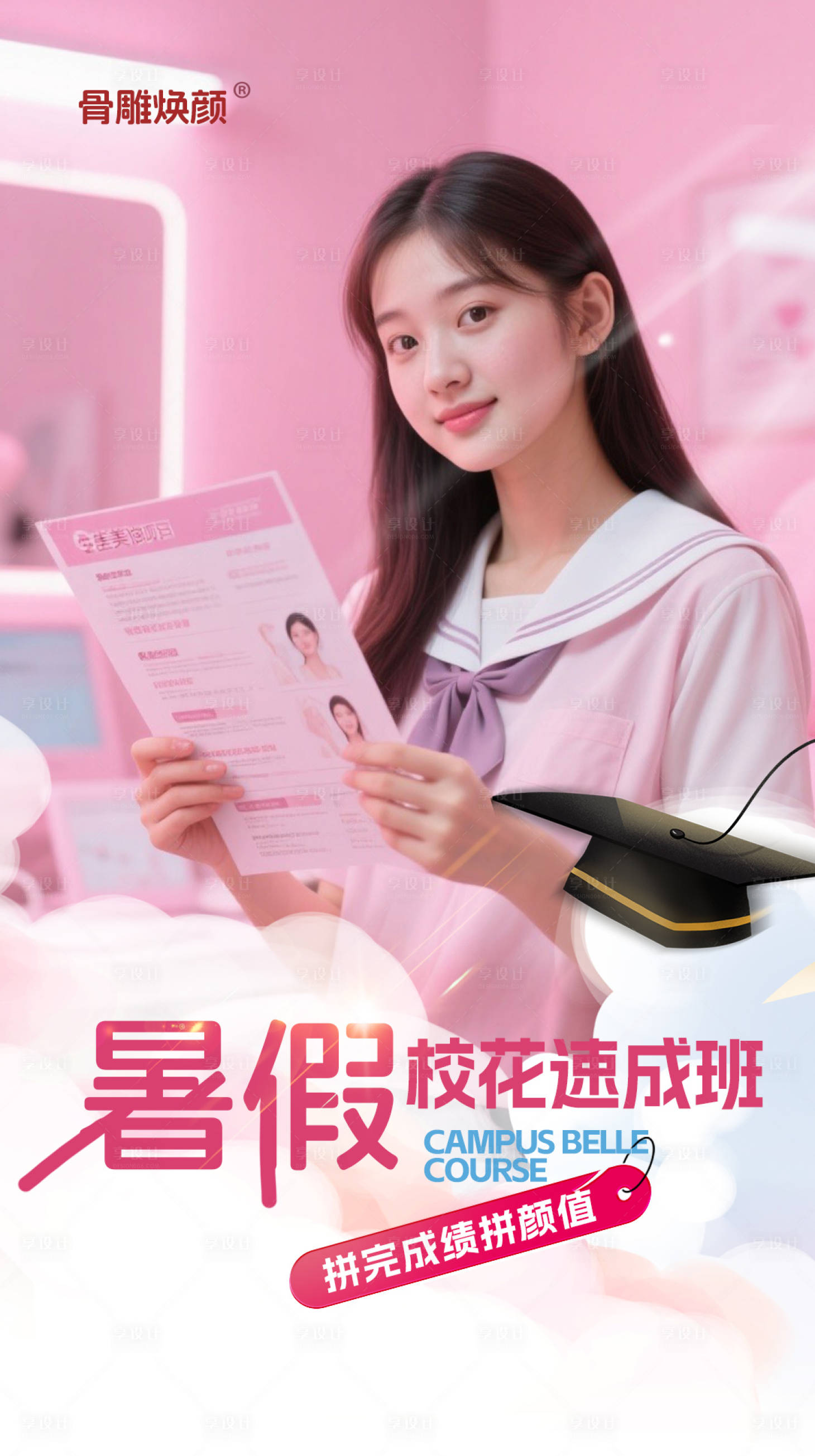 源文件下載【享設(shè)計(jì)】搜索編號(hào)：10870032525702532【醫(yī)美海報(bào)】