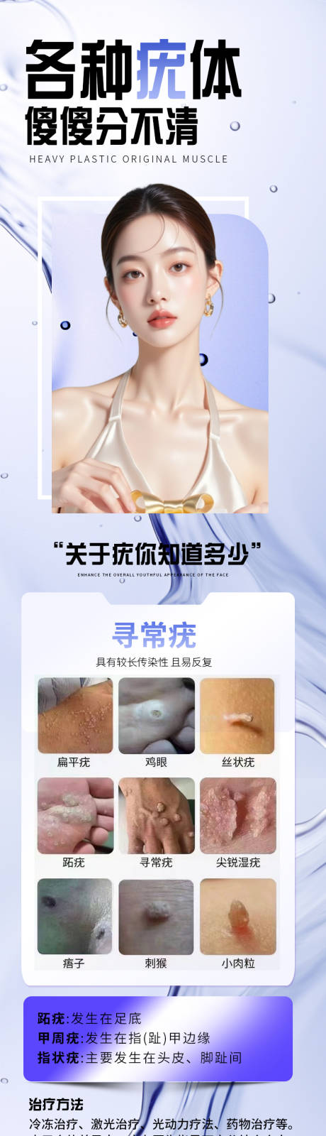 源文件下載【享設計】搜索編號：25040032319556238【醫美疣體知識科普詳情頁】