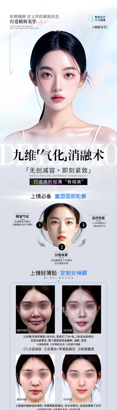 源文件下載【享設計】搜索編號：80420032348317064【醫美面部輪廓長圖】
