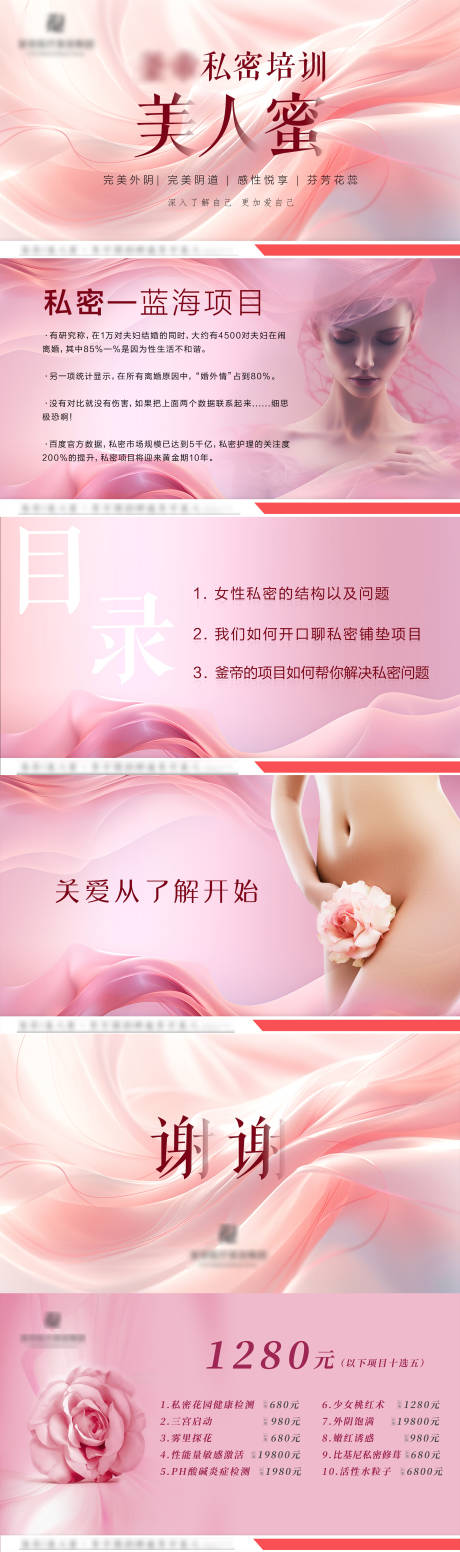 源文件下載【享設(shè)計(jì)】搜索編號：43620032414722598【醫(yī)美私密培訓(xùn)ppt】