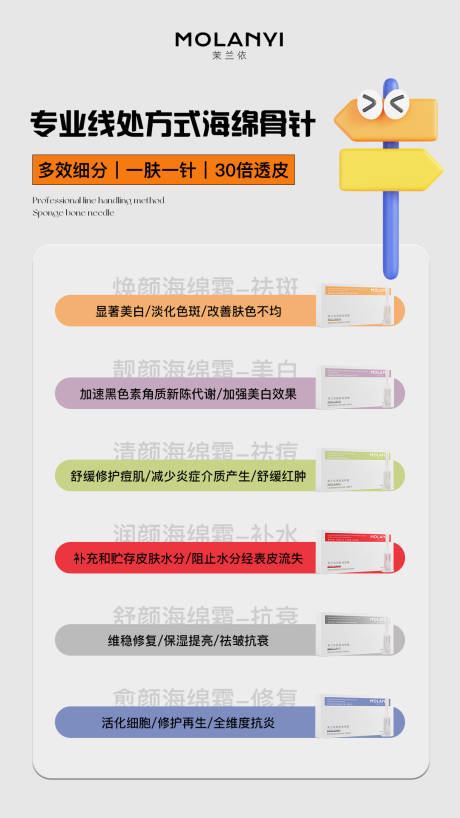 源文件下載【享設計】搜索編號：54080032402373185【醫美水光產品海報】