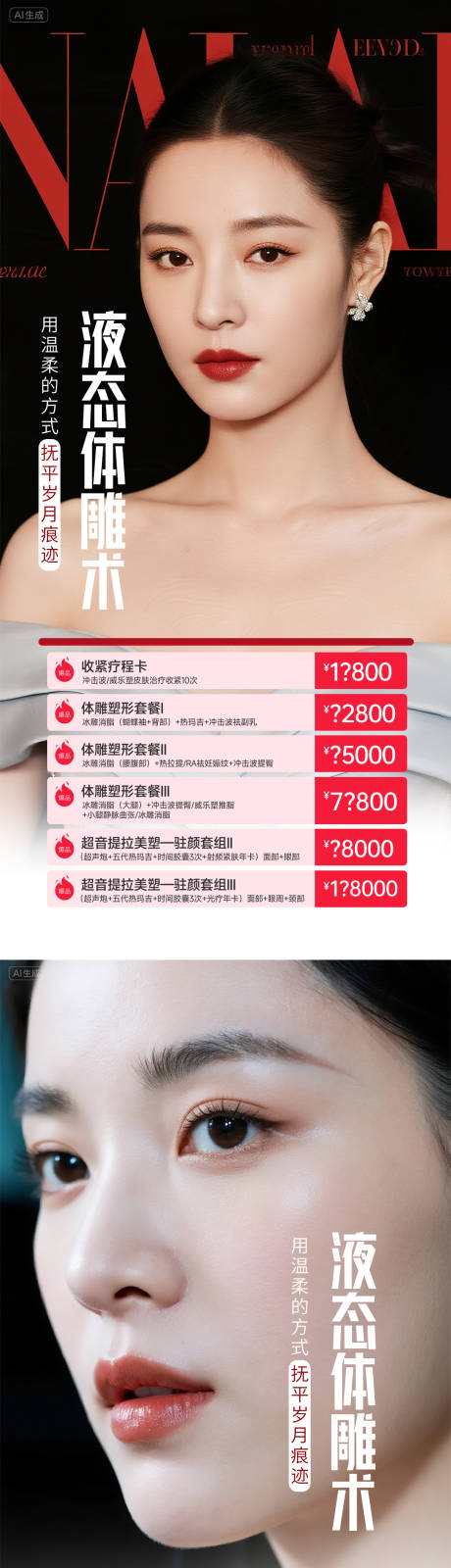 源文件下載【享設計】搜索編號：61180032819604333【醫美體雕活動海報】