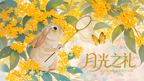 中秋节海报展板