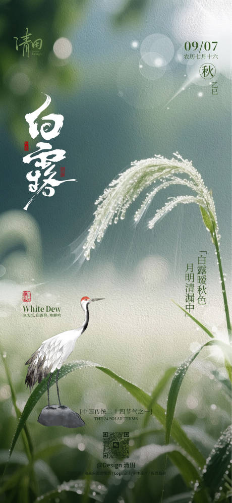 源文件下載【享設計】搜索編號：67260032575541867【白露】
