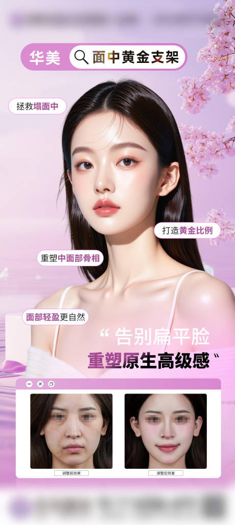 源文件下載【享設計】搜索編號：76530032415637099【面中黃金支架】
