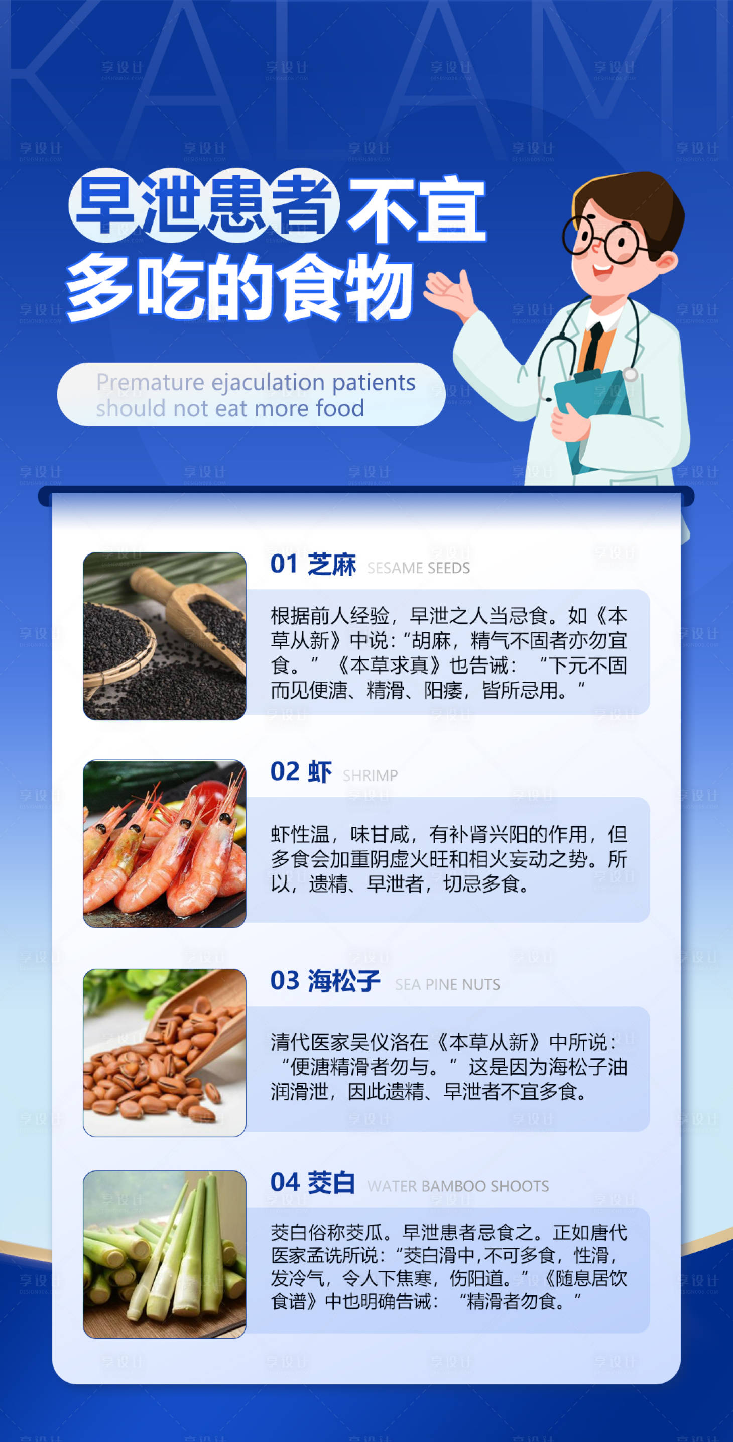 源文件下载【享设计】搜索编号：45280032811044462【医疗饮食科普海报】