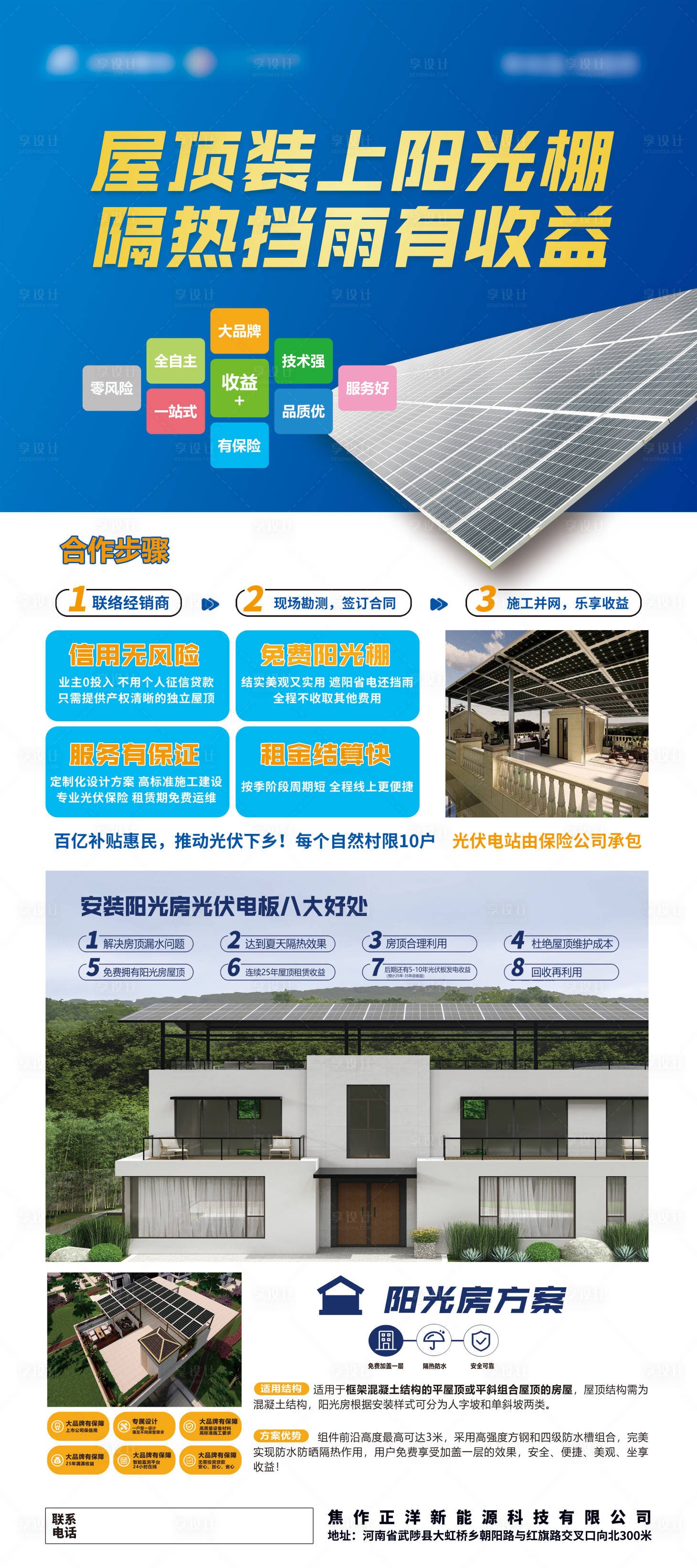 源文件下载【享设计】搜索编号：88520032678708929【光伏新能源海报】