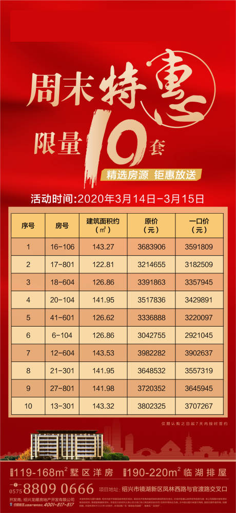 源文件下载【享设计】搜索编号：32410032742322761【特价房海报】
