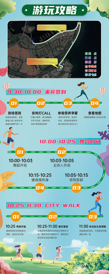 源文件下載【享設計】搜索編號：50300032653971708【游玩攻略流程易拉寶】